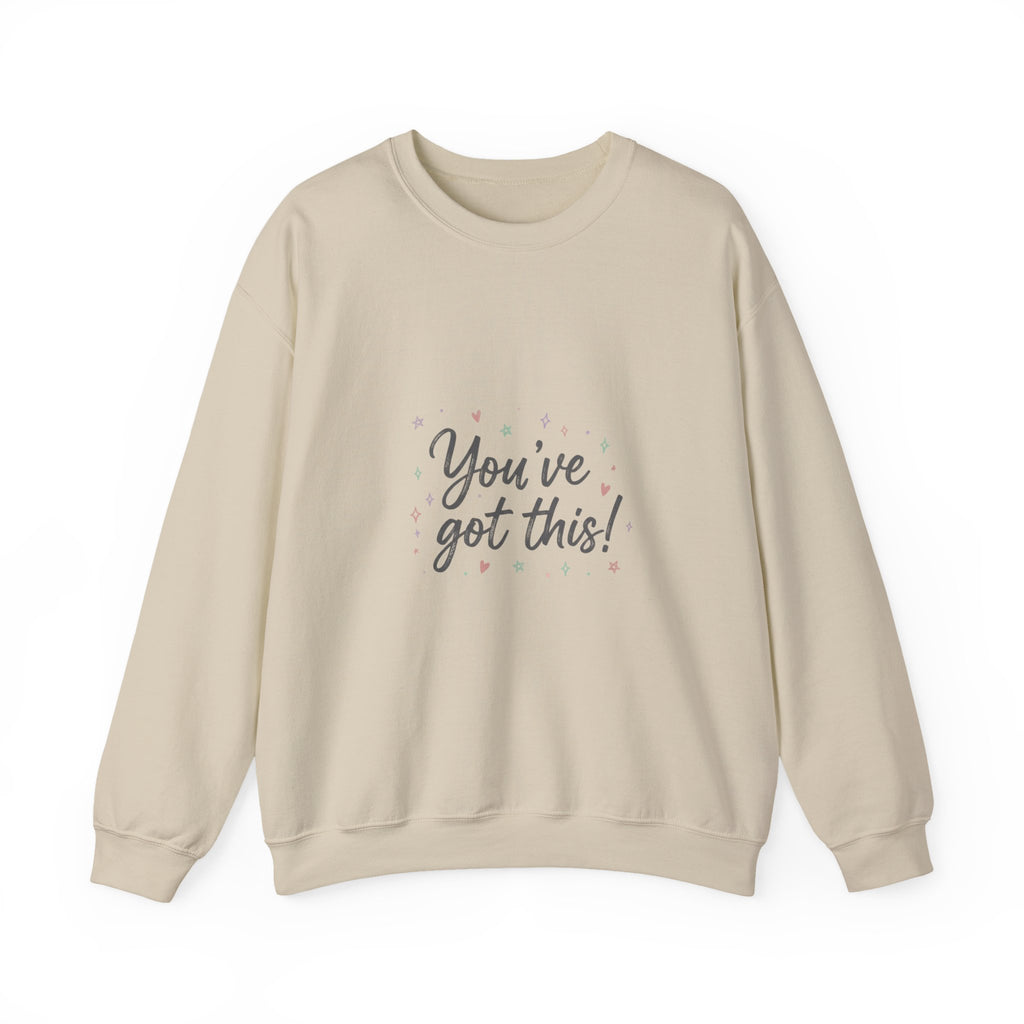 You’ve Got This Crewneck Sweatshirt | messy script design, hand lettering shirt