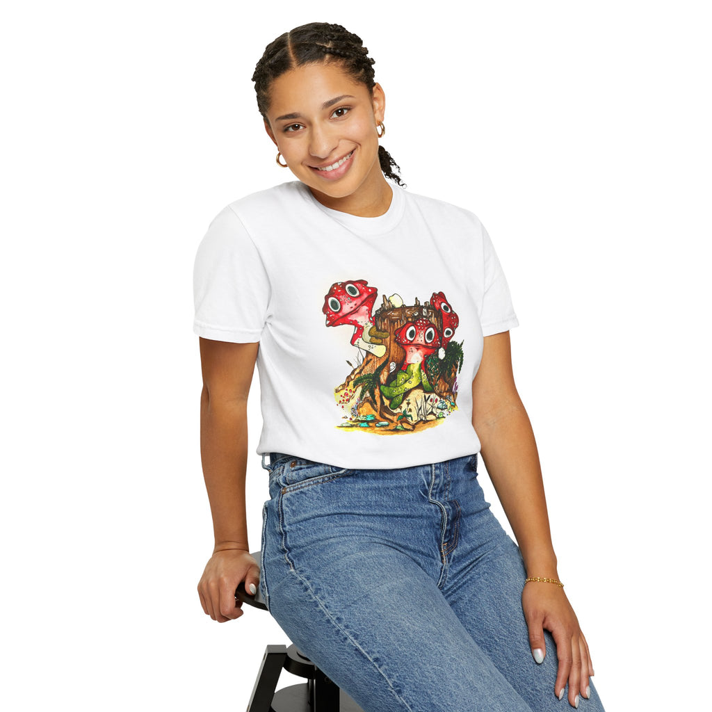 Monster Mushroom Graphic T-Shirt