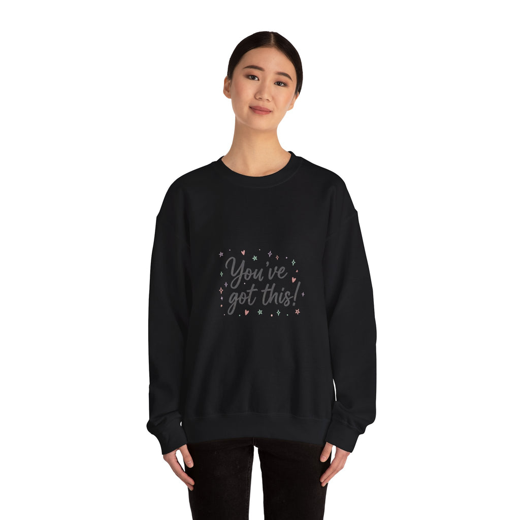You’ve Got This Crewneck Sweatshirt | messy script design, hand lettering shirt