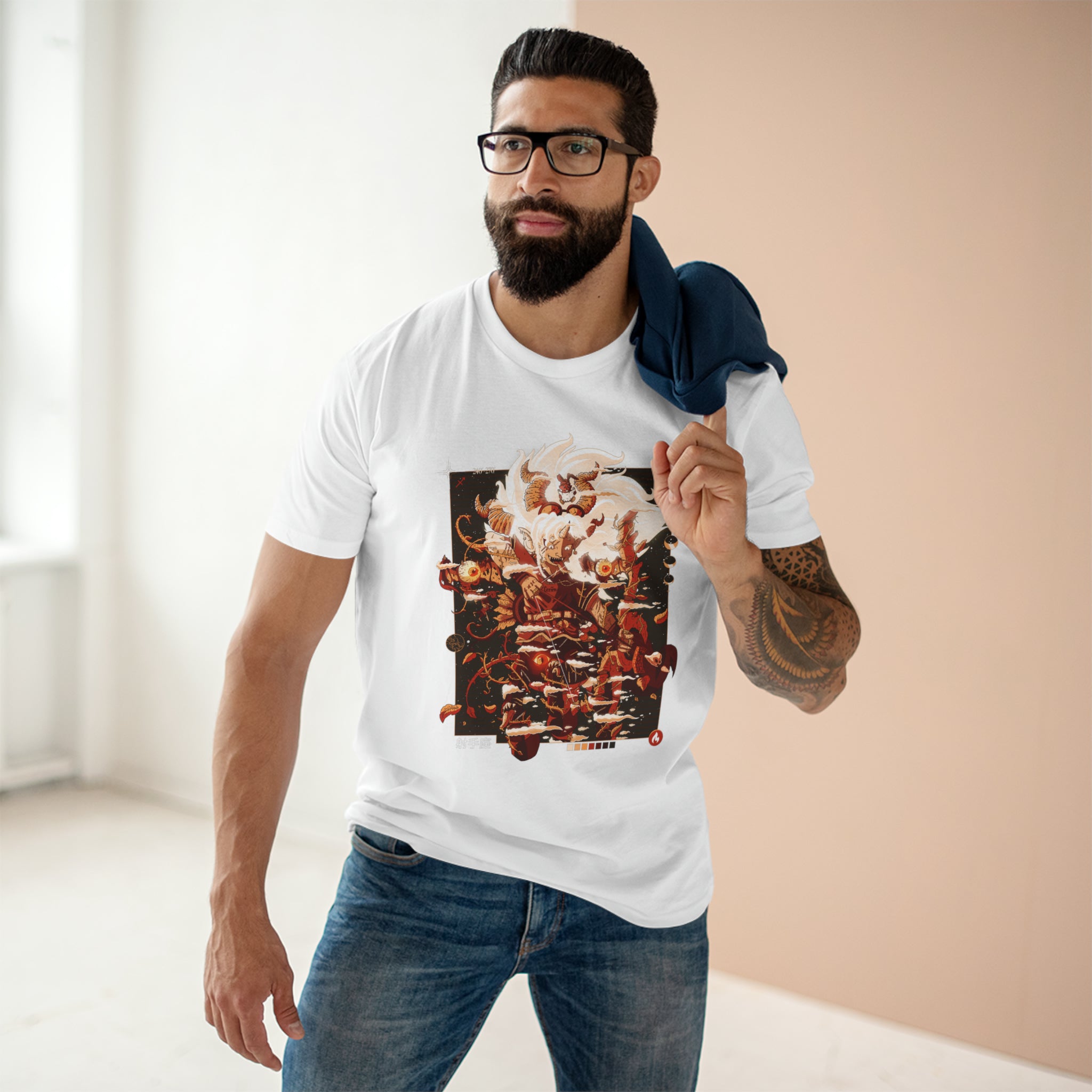 Red Sagittarius Men's Tee