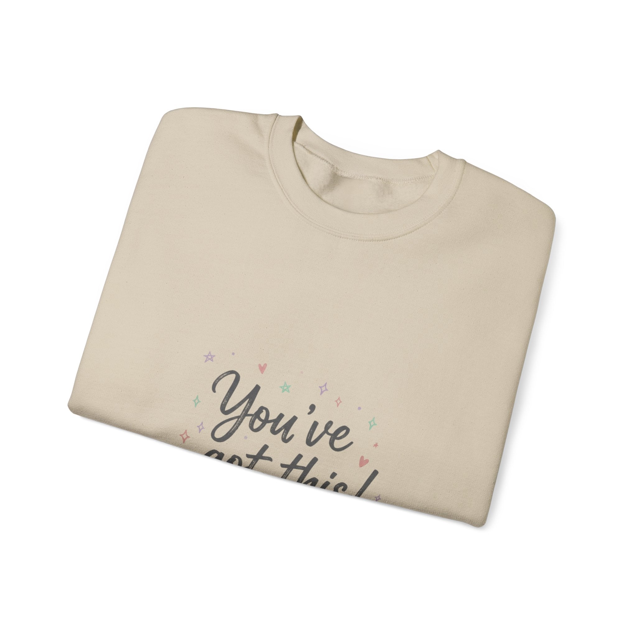 You’ve Got This Crewneck Sweatshirt | messy script design, hand lettering shirt