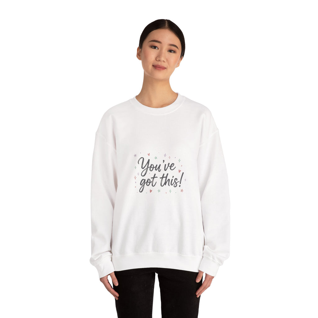 You’ve Got This Crewneck Sweatshirt | messy script design, hand lettering shirt