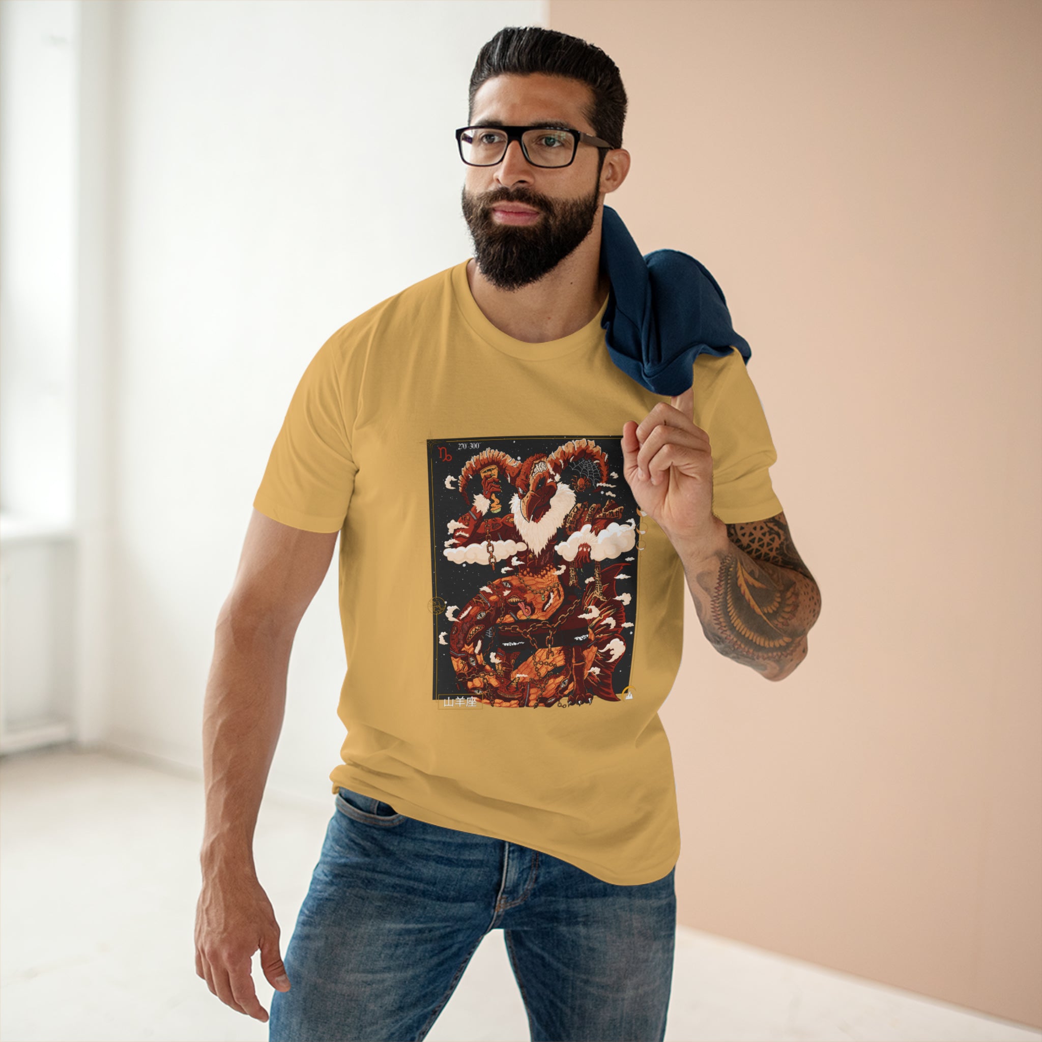 Red Capricorn Men's Tee