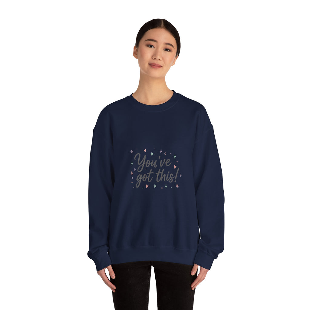 You’ve Got This Crewneck Sweatshirt | messy script design, hand lettering shirt