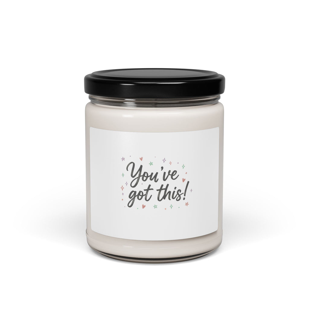 You’ve Got This Candle | Soy Jar, messy script hand lettering