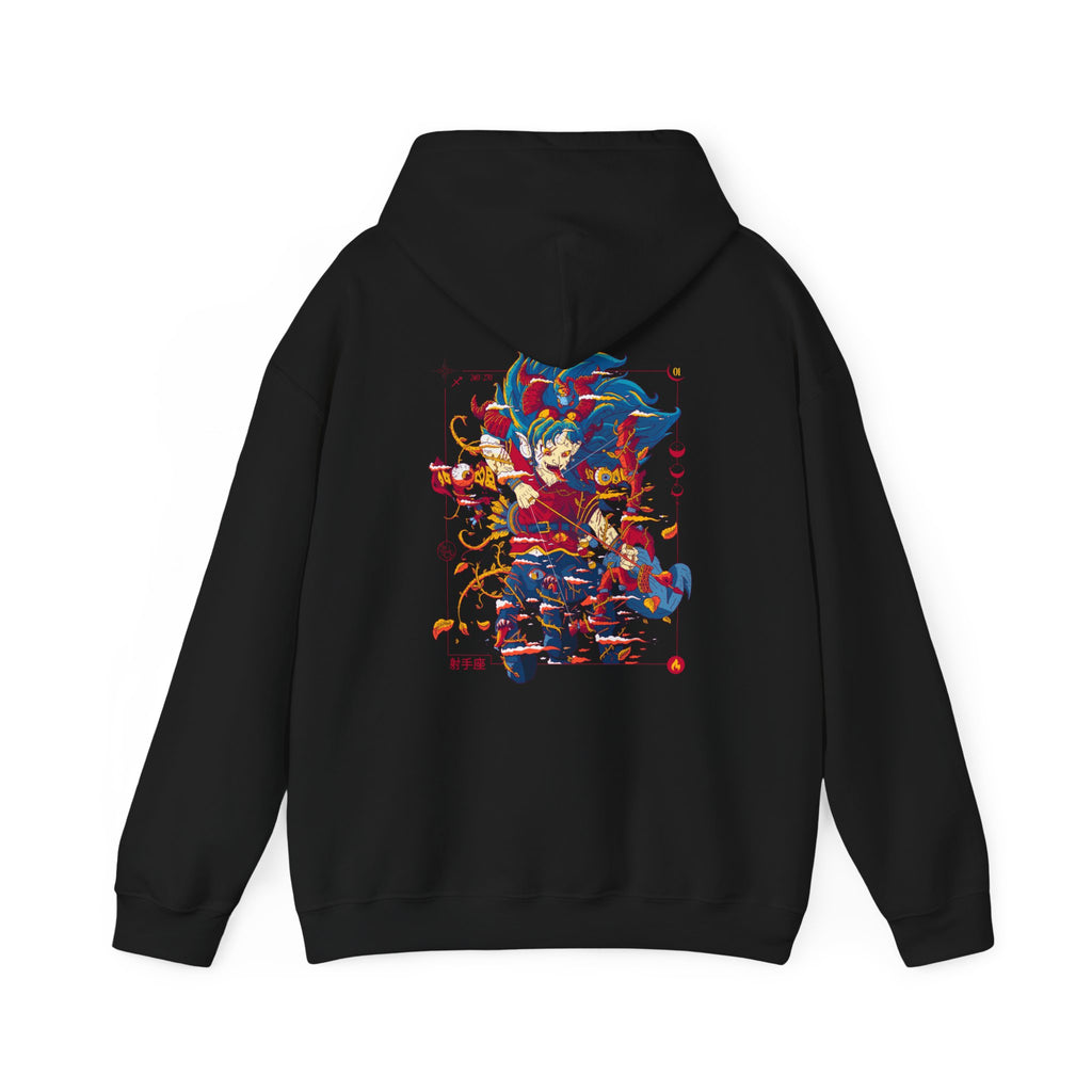 Unisex Sagittarius Hooded Sweatshirt