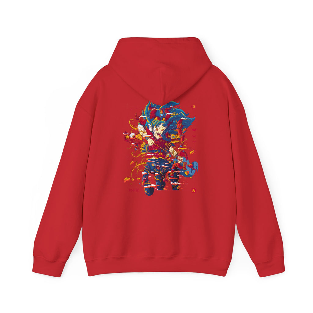 Unisex Sagittarius Hooded Sweatshirt