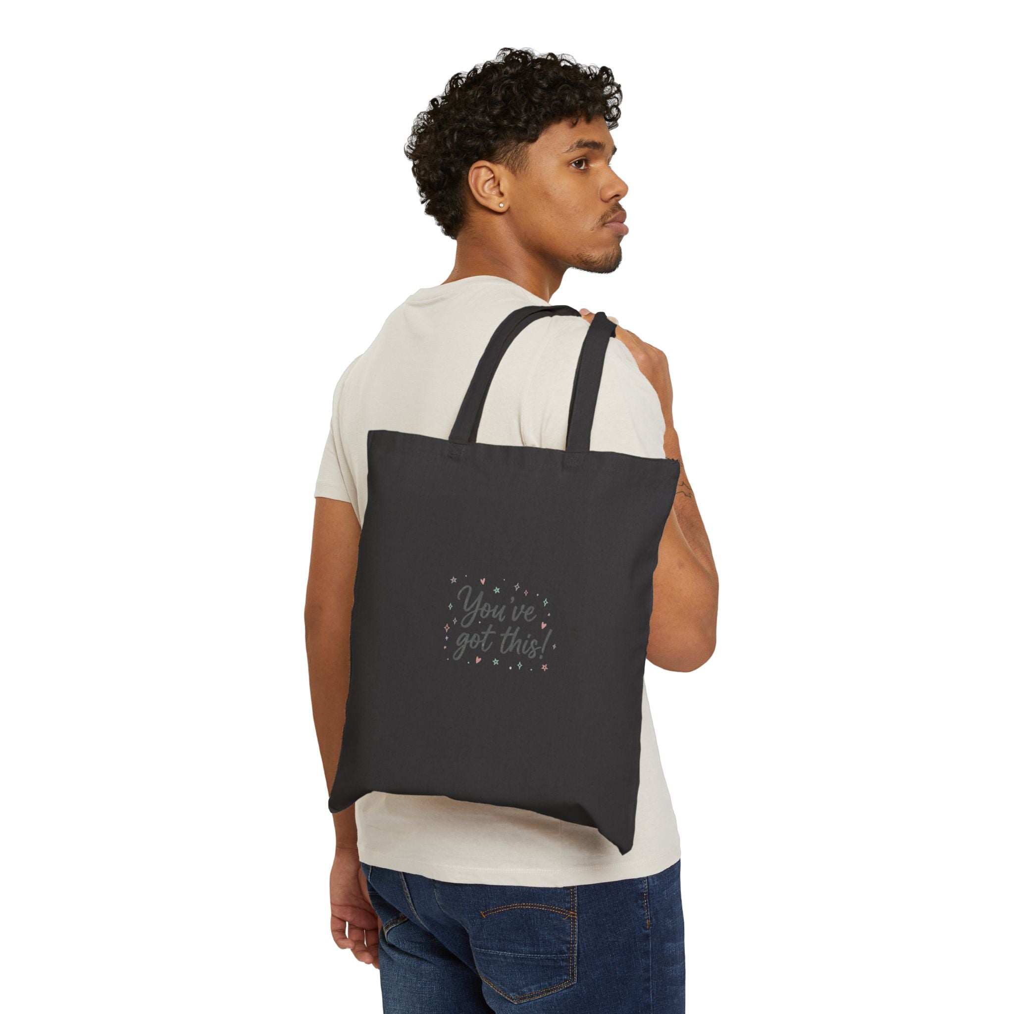 You’ve Got This Tote Bag | messy script, hand lettering design