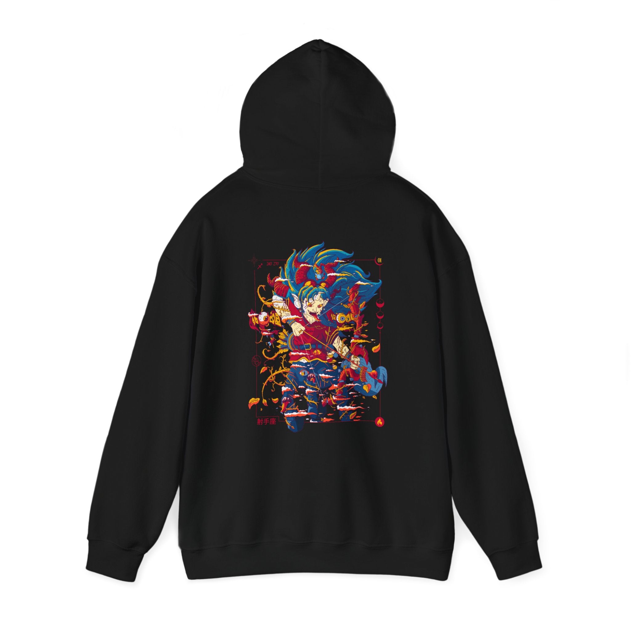 Unisex Sagittarius Hooded Sweatshirt