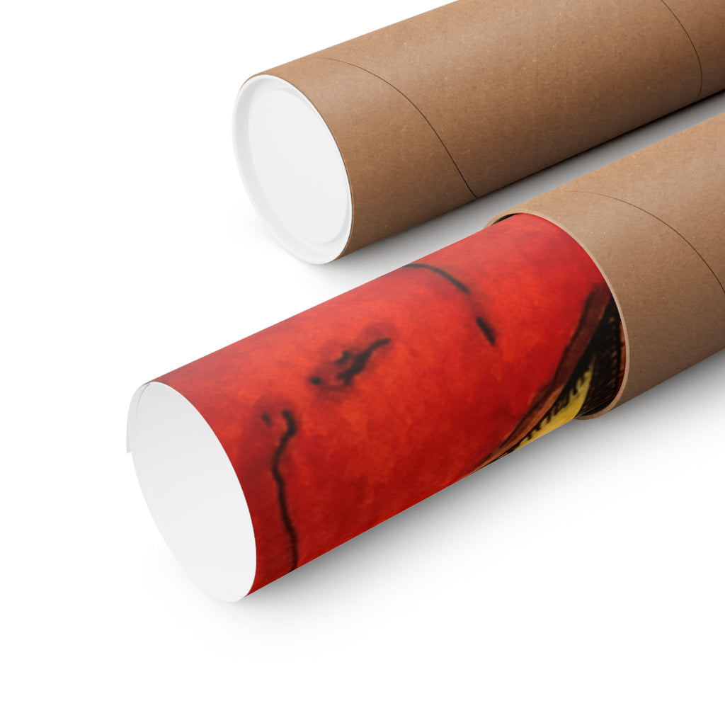 Halloween Jack-o'-Lantern Matte Vertical Poster